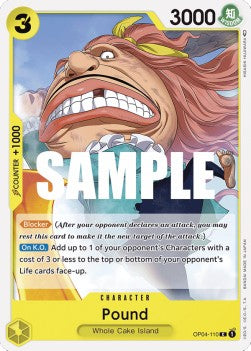 Pound (OP04-110) - Kingdoms of Intrigue (Common) [OP04-110] - JotaCards - Tu Tienda de TCG