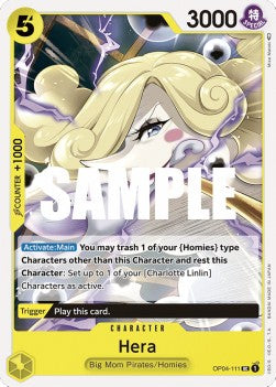 Hera (OP04-111) - Kingdoms of Intrigue (Uncommon) [OP04-111] - JotaCards - Tu Tienda de TCG