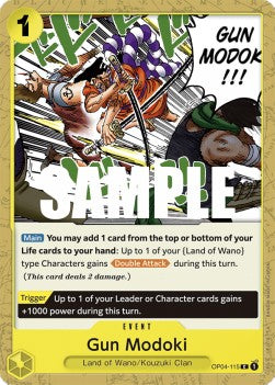 Gun Modoki (OP04-115) - Kingdoms of Intrigue (Common) [OP04-115] - JotaCards - Tu Tienda de TCG
