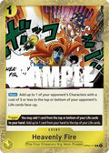 Heavenly Fire (OP04-117) - Kingdoms of Intrigue (Rare) [OP04-117]