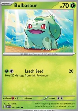 Bulbasaur - 151 (Common) [MEW-001] - JotaCards - Tu Tienda de TCG