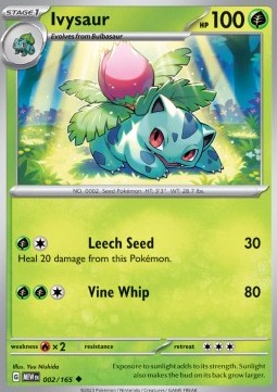 Ivysaur - 151 (Uncommon) [MEW-002] - JotaCards - Tu Tienda de TCG