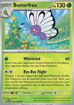 Butterfree - 151 (Uncommon) [MEW-012] - JotaCards - Tu Tienda de TCG