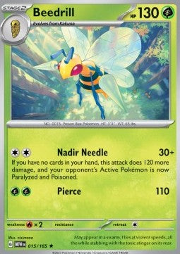 Beedrill - 151 (Rare) [MEW-015] - JotaCards - Tu Tienda de TCG