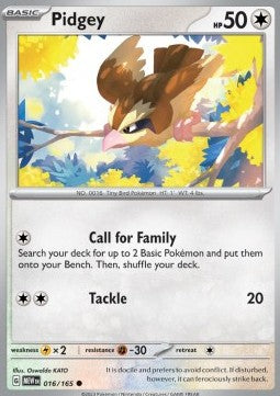 Pidgey - 151 (Common) [MEW-016] - JotaCards - Tu Tienda de TCG