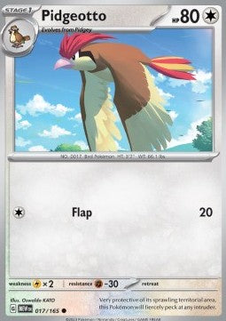 Pidgeotto - 151 (Common) [MEW-017] - JotaCards - Tu Tienda de TCG