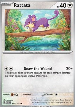 Rattata - 151 (Common) [MEW-019] - JotaCards - Tu Tienda de TCG