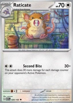 Raticate - 151 (Uncommon) [MEW-020] - JotaCards - Tu Tienda de TCG