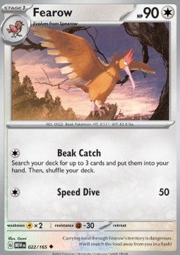 Fearow - 151 (Uncommon) [MEW-022] - JotaCards - Tu Tienda de TCG