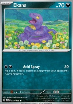 Ekans - 151 (Common) [MEW-023] - JotaCards - Tu Tienda de TCG