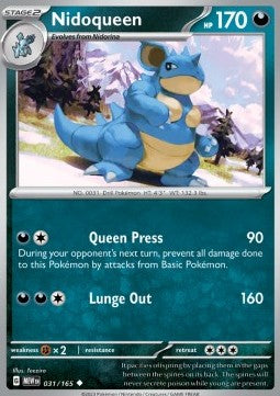 Nidoqueen - 151 (Uncommon) [MEW-031] - JotaCards - Tu Tienda de TCG