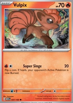 Vulpix - 151 (Common) [MEW-037] - JotaCards - Tu Tienda de TCG