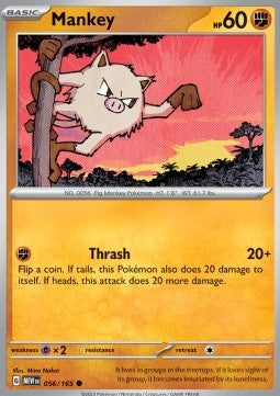 Mankey - 151 (Common) [MEW-056] - JotaCards - Tu Tienda de TCG