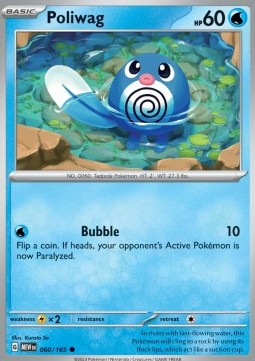 Poliwag - 151 (Common) [MEW-060] - JotaCards - Tu Tienda de TCG