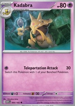 Kadabra - 151 (Uncommon) [MEW-064] - JotaCards - Tu Tienda de TCG