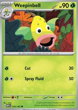 Weepinbell - 151 (Common) [MEW-070] - JotaCards - Tu Tienda de TCG