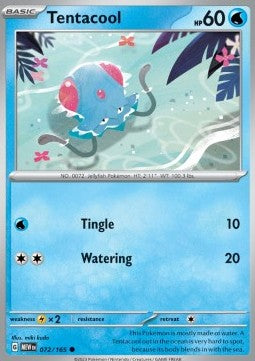 Tentacool - 151 (Common) [MEW-072] - JotaCards - Tu Tienda de TCG