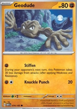 Geodude - 151 (Common) [MEW-074] - JotaCards - Tu Tienda de TCG