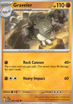 Graveler - 151 (Uncommon) [MEW-075] - JotaCards - Tu Tienda de TCG