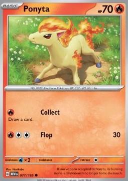 Ponyta - 151 (Common) [MEW-077] - JotaCards - Tu Tienda de TCG
