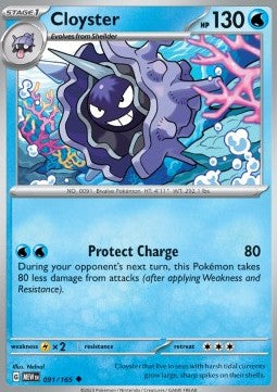 Cloyster - 151 (Uncommon) [MEW-091] - JotaCards - Tu Tienda de TCG