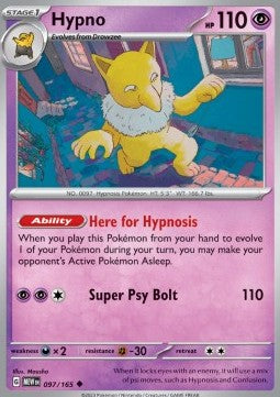 Hypno - 151 (Uncommon) [MEW-097] - JotaCards - Tu Tienda de TCG