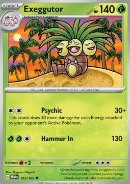 Exeggutor - 151 (Uncommon) [MEW-103] - JotaCards - Tu Tienda de TCG