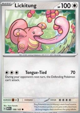 Lickitung - 151 (Common) [MEW-108] - JotaCards - Tu Tienda de TCG