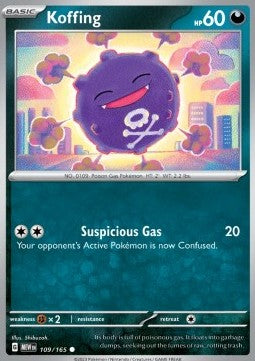 Koffing - 151 (Common) [MEW-109] - JotaCards - Tu Tienda de TCG