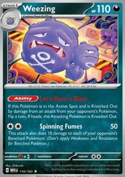 Weezing - 151 (Rare) [MEW-110] - JotaCards - Tu Tienda de TCG
