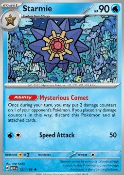 Starmie - 151 (Rare) [MEW-121] - JotaCards - Tu Tienda de TCG