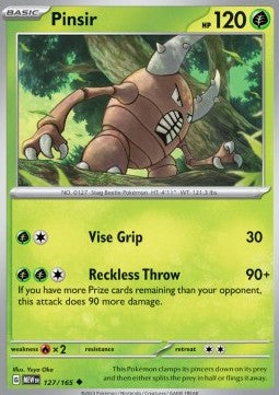 Pinsir - 151 (Uncommon) [MEW-127] - JotaCards - Tu Tienda de TCG