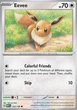 Eevee - 151 (Common) [MEW-133] - JotaCards - Tu Tienda de TCG
