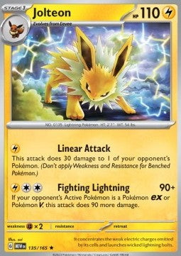 Jolteon - 151 (Rare) [MEW-135] - JotaCards - Tu Tienda de TCG