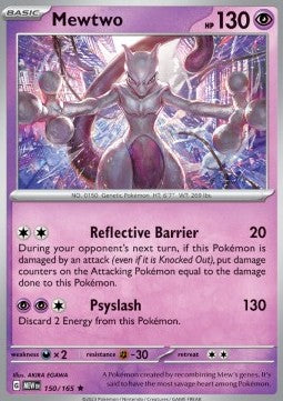 Mewtwo - 151 (Rare) [MEW-150] - JotaCards - Tu Tienda de TCG