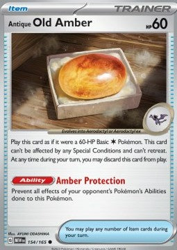 Antique Old Amber - 151 (Common) [MEW-154] - JotaCards - Tu Tienda de TCG