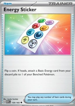 Energy Sticker - 151 (Uncommon) [MEW-159] - JotaCards - Tu Tienda de TCG