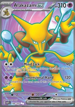 Alakazam ex - 151 (Ultra Rare) [MEW-188] - JotaCards - Tu Tienda de TCG