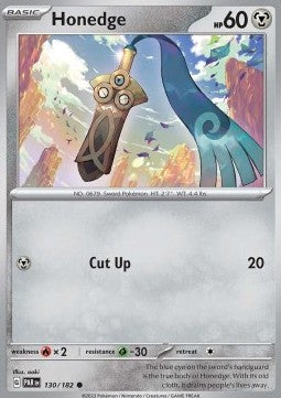 Honedge - Paradox Rift (Common) [PAR-130] - JotaCards - Tu Tienda de TCG