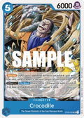 Crocodile (ST03-003) (V.1) - Unnumbered Promos (Super Rare) [UP-ST01-011]
