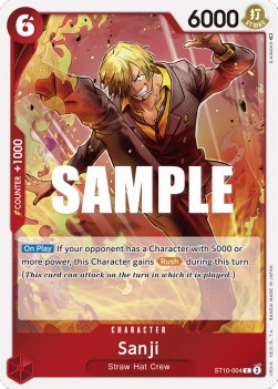 Sanji (ST10-004) - Ultra Deck: The Three Captains (Common) [ST-10-004] - JotaCards - Tu Tienda de TCG