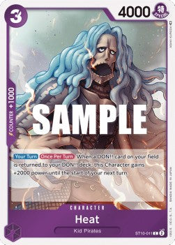 Heat (ST10-011) - Ultra Deck: The Three Captains (Common) [ST-10-011] - JotaCards - Tu Tienda de TCG