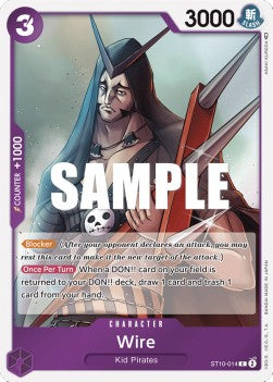 Wire (ST10-014) - Ultra Deck: The Three Captains (Common) [ST-10-014] - JotaCards - Tu Tienda de TCG