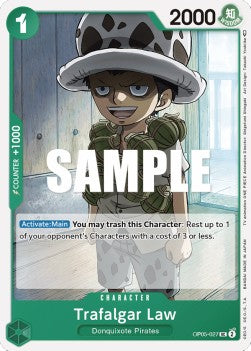 Trafalgar Law (OP05-027) - Awakening of the New Era (Uncommon) [OP05-027] - JotaCards - Tu Tienda de TCG