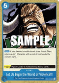 Let Us Begin the World of Violence!!! (OP05-059) - Awakening of the New Era (Uncommon) [OP05-059] - JotaCards - Tu Tienda de TCG