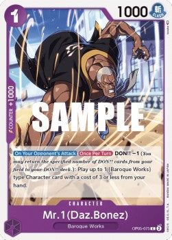 Mr.1(Daz.Bonez) (OP05-075) - Awakening of the New Era (Common) [OP05-075] - JotaCards - Tu Tienda de TCG