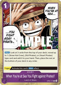 When You're at Sea You Fight against Pirates!! (OP05-076) - Awakening of the New Era (Rare) [OP05-076] - JotaCards - Tu Tienda de TCG