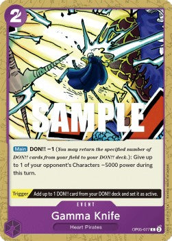 Gamma Knife (OP05-077) - Awakening of the New Era (Common) [OP05-077] - JotaCards - Tu Tienda de TCG