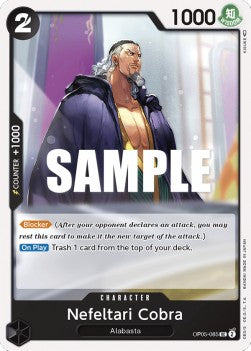 Nefeltari Cobra (OP05-085) - Awakening of the New Era (Uncommon) [OP05-085] - JotaCards - Tu Tienda de TCG