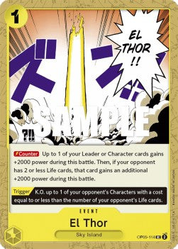El Thor (OP05-114) - Awakening of the New Era (Uncommon) [OP05-114] - JotaCards - Tu Tienda de TCG
